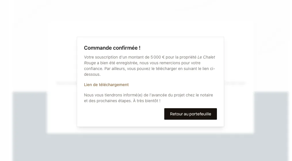 Interface de vérification d'identité via YouSign